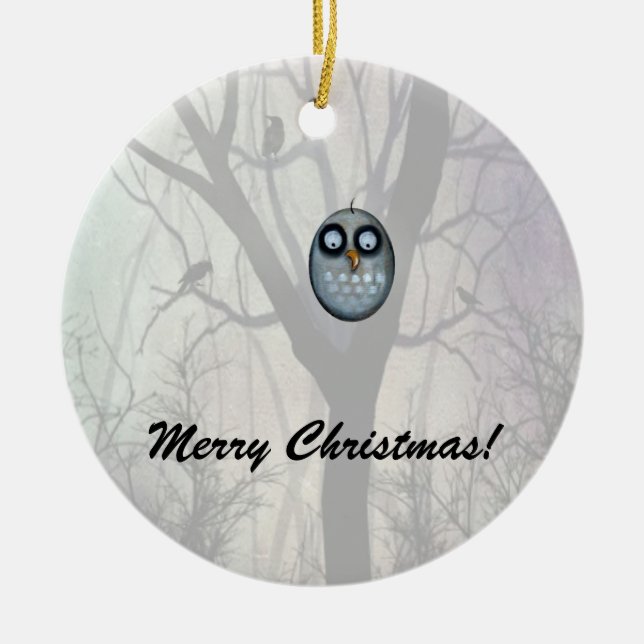 Merry Christmas Ornament (Front)