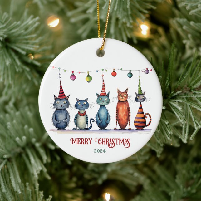 Merry Christmas Ornament (Tree)