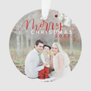 Merry Christmas Ornament