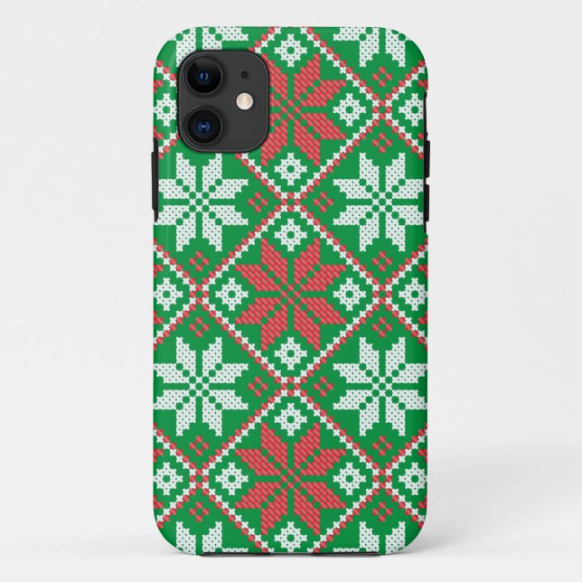 Merry Christmas Ornament Case-Mate Case (Back)