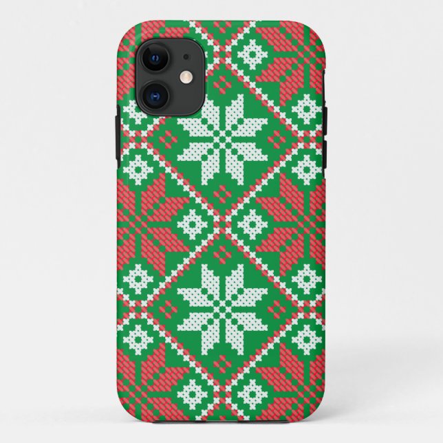 Merry Christmas Ornament Case-Mate Case (Back)