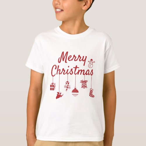 Merry Christmas Ornaments T_Shirt