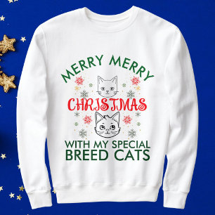 Merry Christmas Outfit Casual Trendy Personalized Sweatshirt