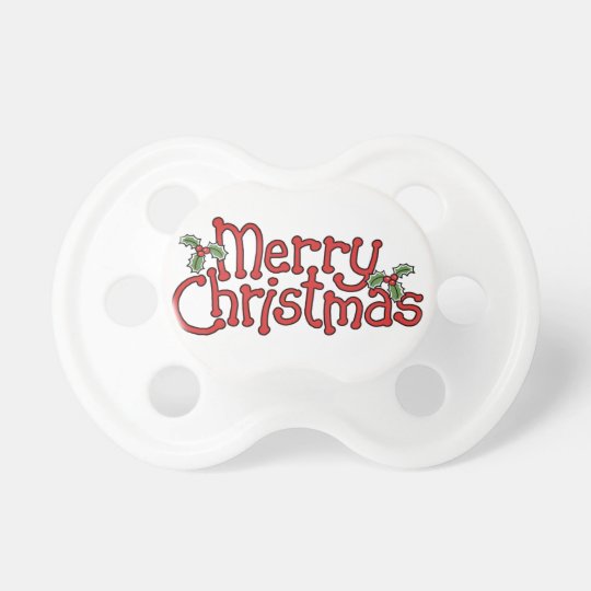Merry Christmas Pacifier