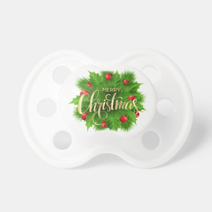 christmas pacifier