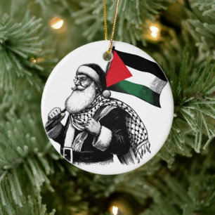 Merry Christmas, Palestine: Just Cause Unity Ornam Ceramic Ornament