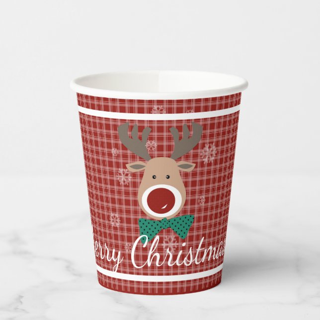 Merry Christmas!   Paper Cups (Left)