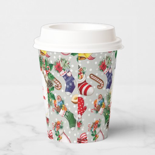 Merry Christmas Paper Cups | Zazzle