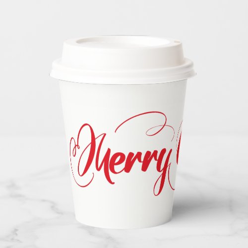 Merry Christmas  Paper Cups