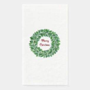 Merry Christmas Paper Guest Towel