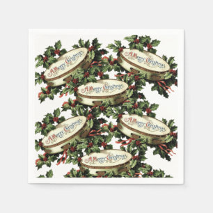 Merry Christmas Paper Napkins