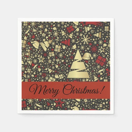 Merry Christmas Paper Napkins