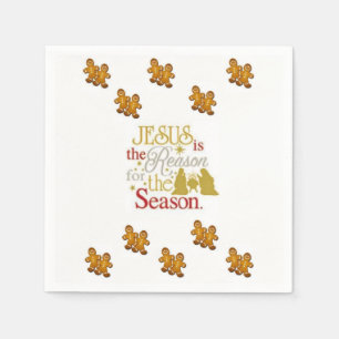 Merry Christmas Paper Napkins