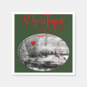 Merry Christmas Paper Napkins