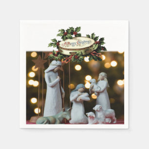 Merry Christmas Paper Napkins