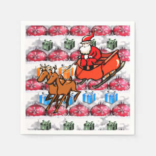 Merry Christmas Paper Napkins