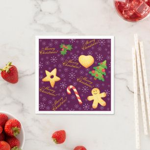 Merry Christmas Paper Napkins