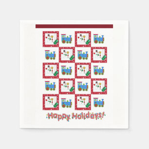 Merry Christmas Paper Napkins