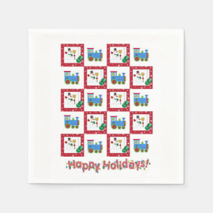 Merry Christmas Paper Napkins