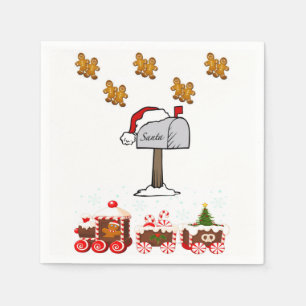 Merry Christmas Paper Napkins