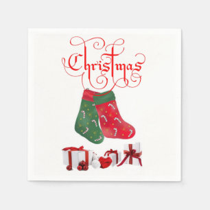 Merry Christmas Paper Napkins