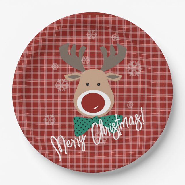 Merry Christmas! Paper Plates (Front)