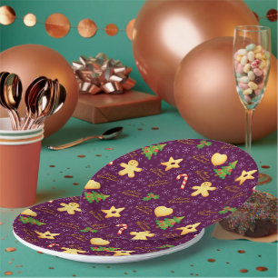 Merry Christmas Paper Plates