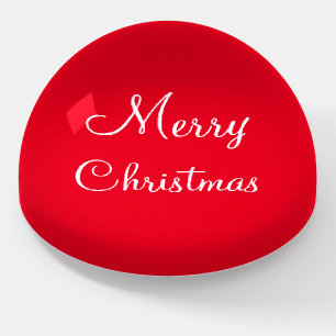 Merry Christmas Paperweight