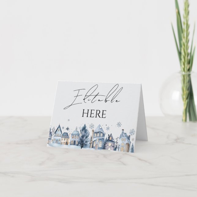 Merry Christmas party greeting Card (Front)