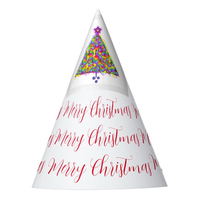 Merry Christmas  Party Hat (Front)