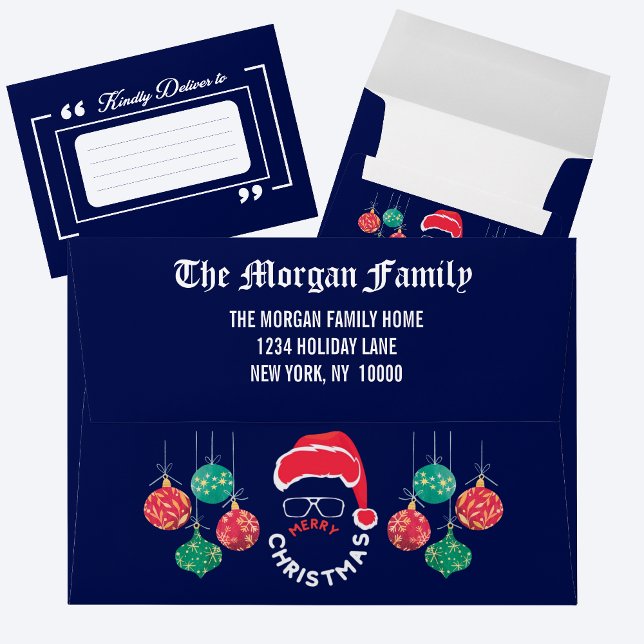 Merry Christmas Party, Merry And Bright Envelope (Creator Uploaded)