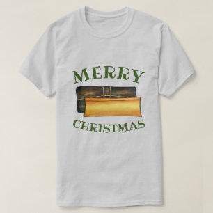 Merry Christmas Pasteles Puerto Rican Banana Cakes T-Shirt