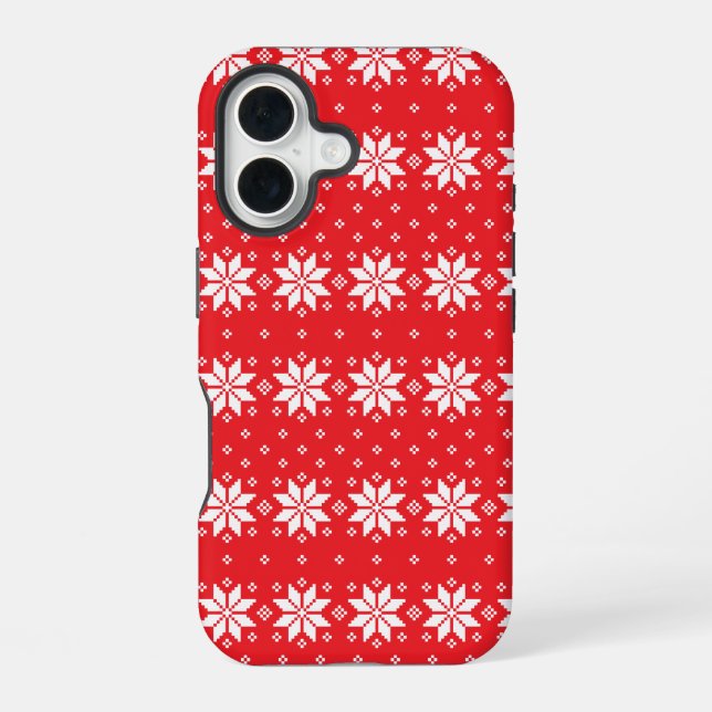 Merry Christmas pattern 5 Iphone Case (Back)