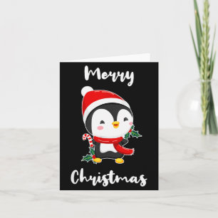 Merry Christmas Penguin Card