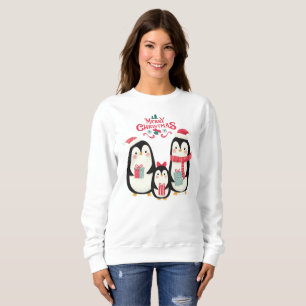 Merry Christmas Penguins Sweatshirt