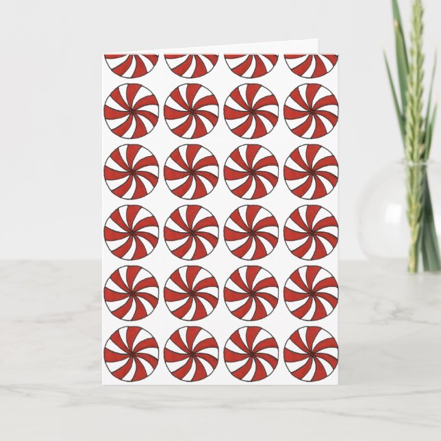 Merry Christmas Peppermint Mint Candy Holiday (Front)