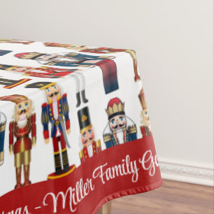 Merry Christmas Personalize Family Name or Text T Tablecloth