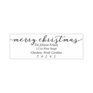 Christmas Rubber Stamps - Self-Inking Stamps | Zazzle