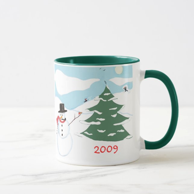 Merry Christmas- personalized mug (Right)