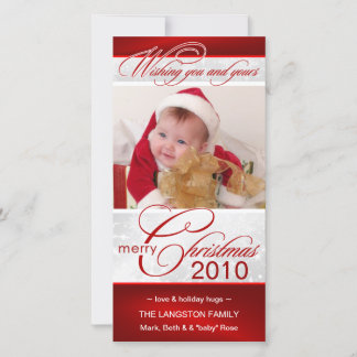 Merry Christmas - Personalized Photo Cards