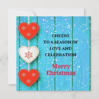 "Merry Christmas" Personalized Postcard