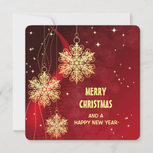 "Merry Christmas" Personalized Postcard