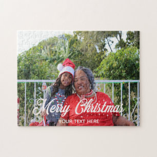 Merry Christmas Personalized Puzzle