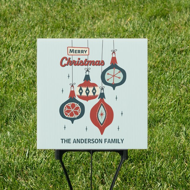 Merry Christmas Personalized Sign (Creator Uploaded)