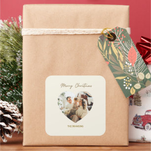 Merry Christmas Personalized Sticker