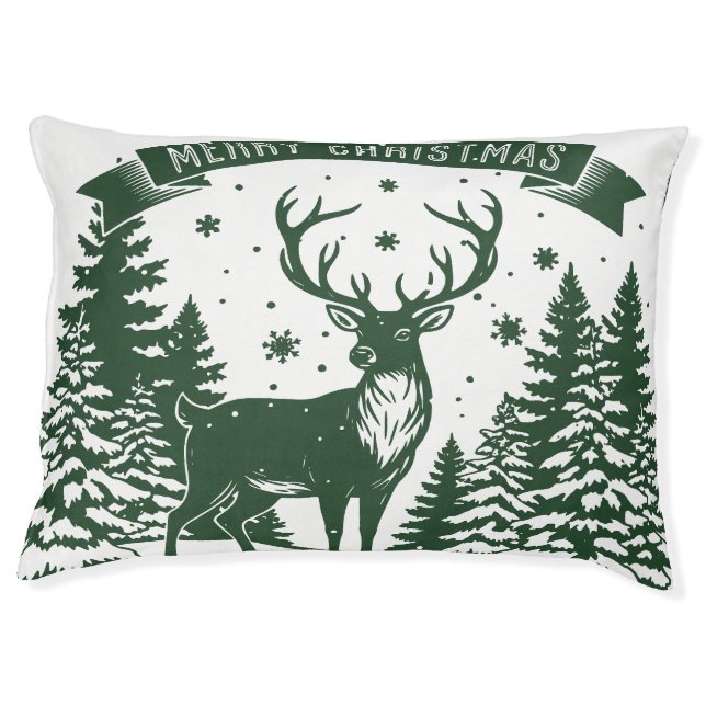 Merry Christmas Pet Bed (Front)