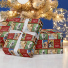 Merry Christmas Pet Photo Collage Custom Dog Owner