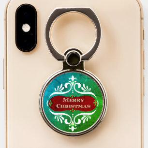 Merry Christmas Phone Socket Accessory  Ring Stand