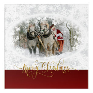 Merry Christmas Photo Acrylic Print