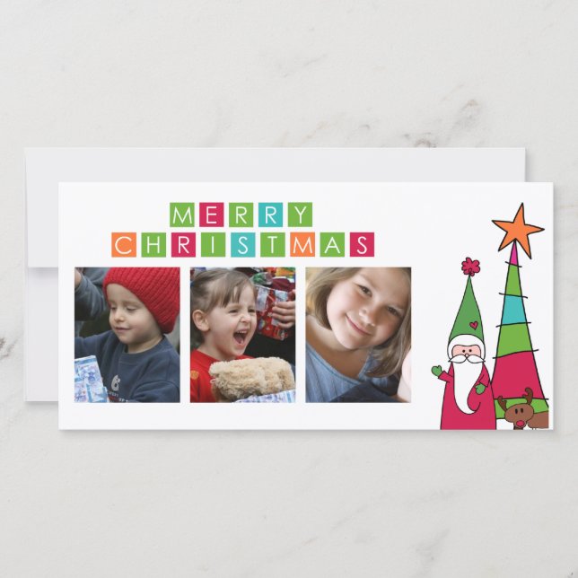 merry christmas photo card (Front)